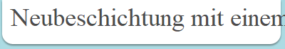 Neubeschichtung mit einem Betonschutzsystem