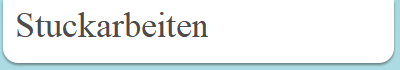Stuckarbeiten